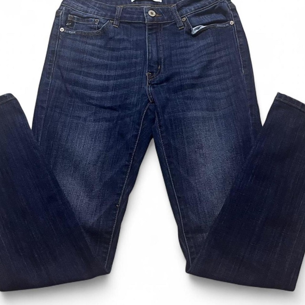 KanCan women’s Dark and Light Blue Denim Jeans